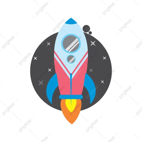 Space Rocket Launch Vector Art PNG, Rocket Space Icon Vector, Rocket, Roket, Vector PNG Image ...