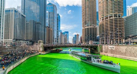 The Chicago River Will Be Dyed Green Tomorrow For Its Annual St ...