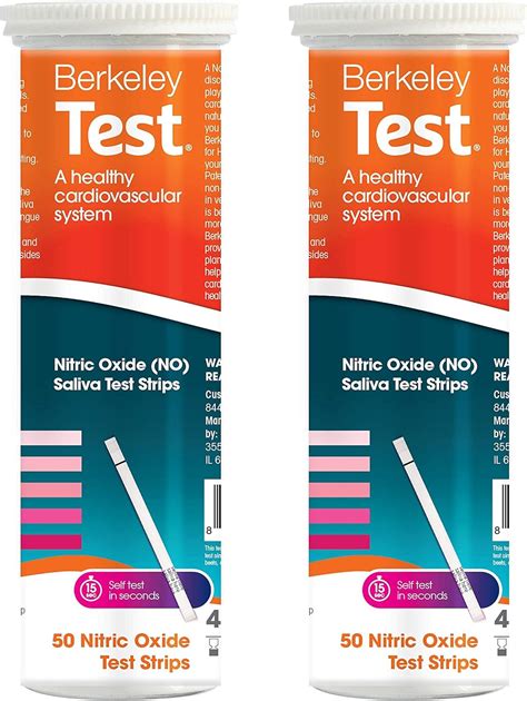 Buy Berkeley Life Nitric Oxide Test Strip Used Worldwide by Olympians ...