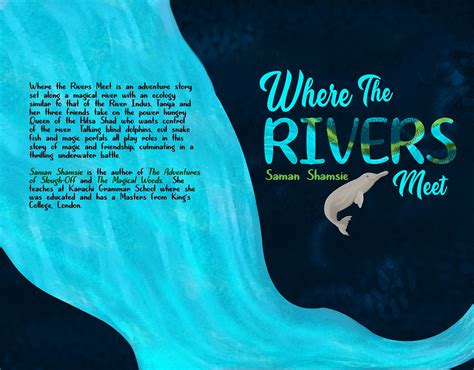 Where The Rivers Meet - Book Cover variations on Behance