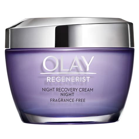 Olay Regenerist Night Recovery Night Cream Face Moisturizer 1.7 oz ...