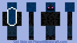 Enderman w. cape Minecraft Skin