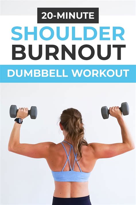 7 Dumbbell Shoulder Exercises For Women | Nourish Move Love