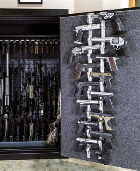 Gun Safe Door Storage | Store & Display Multiple Handguns