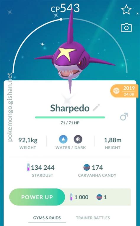 Shiny Sharpedo - Pokemon Go