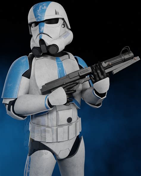 ArtStation - TK Trooper - Custom Model and Textures