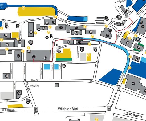 Morehead State University Campus Map – Map Vector