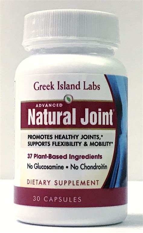 Natural Joint Pain Relief Greek Island Labs Supplements for Men & Women ...