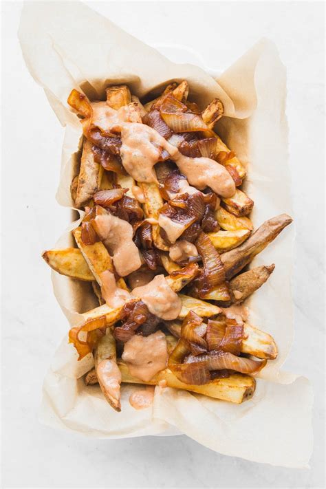 Vegan Animal Style Fries (Crispy WITHOUT Oil!) - From My Bowl