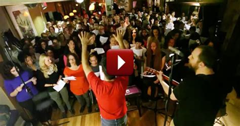 Nothing Can Prepare You For This Gigantic, Surprise Choir Performance of Hallelujah - So Good!