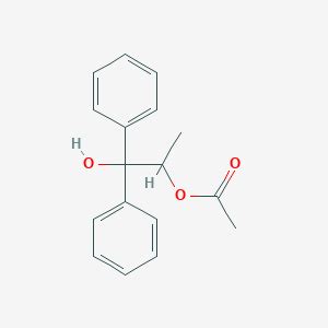 1,2-Propanediol, 1,1-diphenyl-, 2-acetate | C17H18O3 | CID 15568591 - PubChem