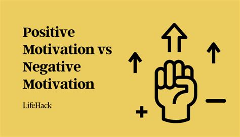 Positive Motivation vs Negative Motivation: Which One Is Better? - LifeHack