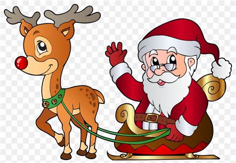 Rudolph Santa Claus Christmas Reindeer Clip Art, PNG, 6359x4406px, Santa Claus, Animation, Art ...