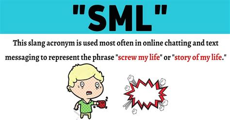 SML Meaning: How To Use This Slang Acronym SML Correctly? • 7ESL