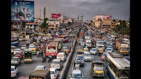 Bangalore Traffic Jam | Bangalore Huge Traffic Jam at whitefield - YouTube