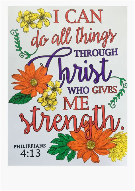 Phil 4 - 13 - Philippians Scripture Clipart , Free Transparent Clipart ...