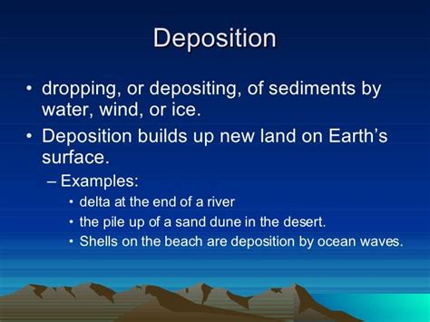 Natural Processes That Affect Earths Land And Oceans