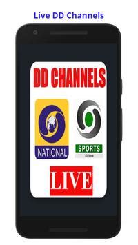 DD Channels DD National Live DD Sports Cricket TV APK Download 2023 ...