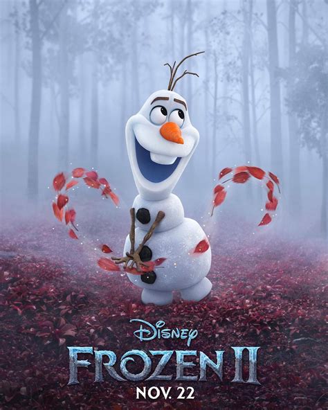 Frozen 2 Character Poster - Olaf - Frozen 2 Photo (43059942) - Fanpop