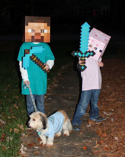 Shine Bright Like a Diamond | Pig costumes, Minecraft pig, Diy minecraft