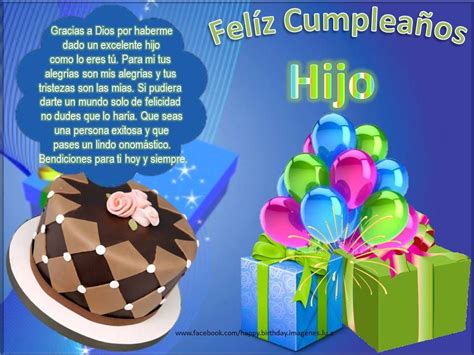 Hijo ┌iiiii┐Felíz Cumpleaños┌iiiii┐ | Birthday wishes flowers, Happy ...