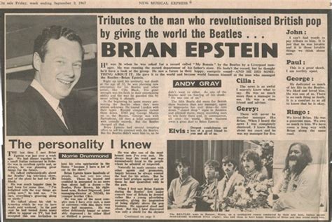 Remembering 'Fifth Beatle' Brian Epstein, 50 Years After Beatlemania ...