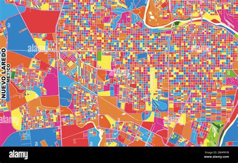 Mapa nuevo laredo Imágenes vectoriales de stock - Alamy