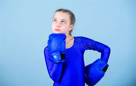 Boxer Child in Boxing Gloves. Female Boxer Change Attitudes within Sport. Rise of Women Boxers ...