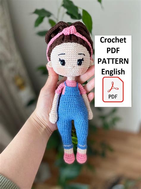 Miss Rachel Pattern Ms Rachel Crochet Doll PDF Pattern - Etsy Canada