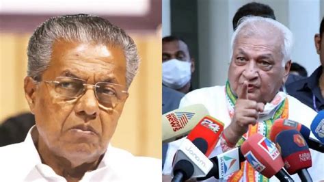 Kerala Guv hardens stand against CM Vijayan over black flag protest