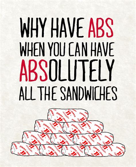 Sandwich Quotes Funny - ShortQuotes.cc