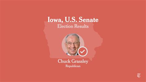 Iowa U.S. Senate Election Results 2022: Grassley Defeats Franken - The ...