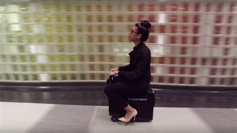 Motorized suitcase lets you ride to your gate like a boss | Mashable