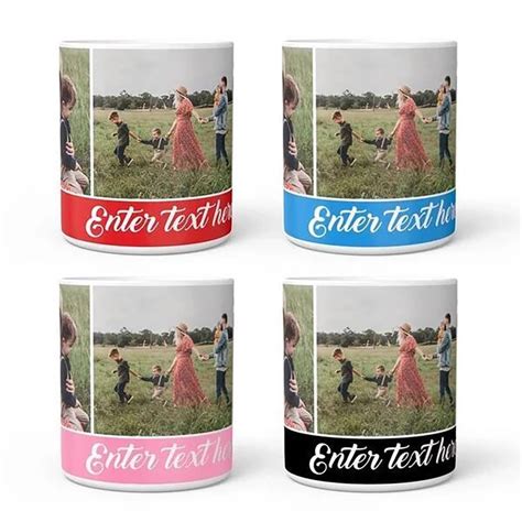 Personalized Ceramic Cups Custom Coffee Mug with Photo - MadeMine ...