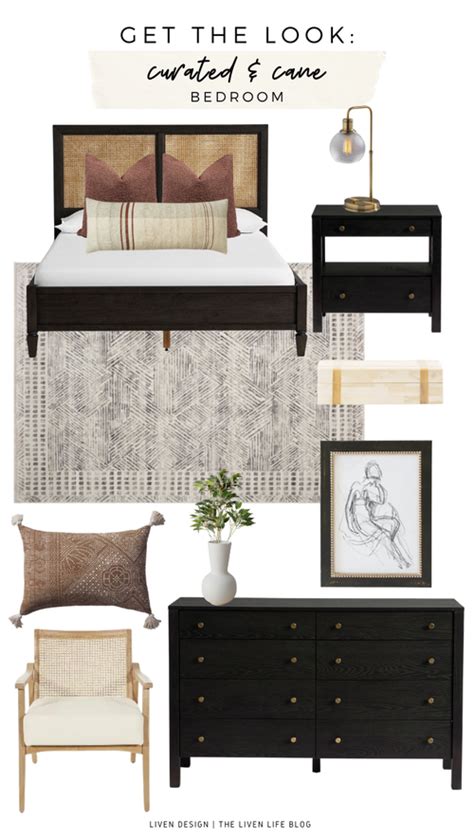 Get The Look: Curated & Cane Bedroom — LIVEN DESIGN