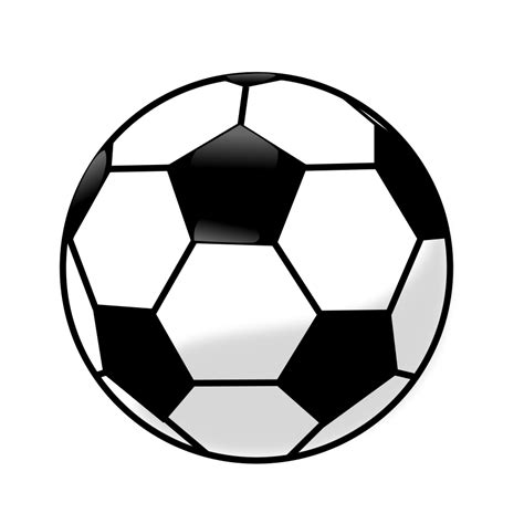 Blue Soccer Ball Clip Art