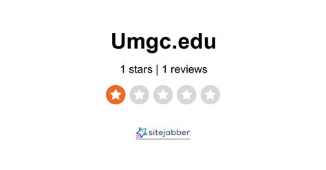 Umgc.edu Reviews - 1 Review of Umgc.edu | Sitejabber