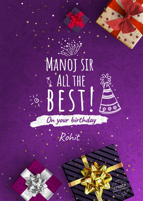 Manoj sir Rohit - Free cards