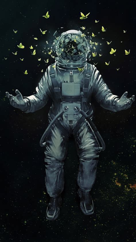 Astronaut Iphone Background HD Free Download