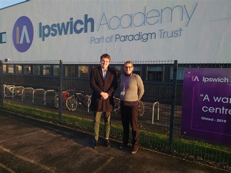 Visit to Ipswich Academy - Tom Hunt MP for Ipswich