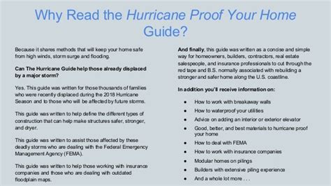 Hurricane Proof Your Home