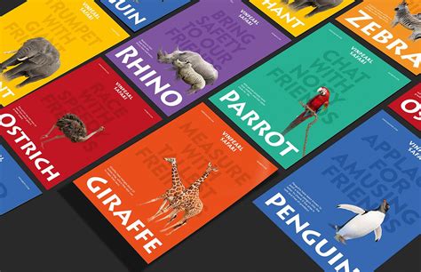 Vinpearl Safari Open Zoo - Brand Identity on Behance | Zoo, Brand identity, Zoo project