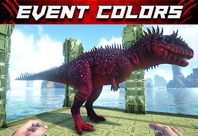 ARK SURVIVAL EVOLVED New Colors Carcharodontosaurus (Carcha) PS4/PS5 ...