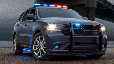 The Dodge Durango Pursuit police vehicle is ready to chase some bad ...