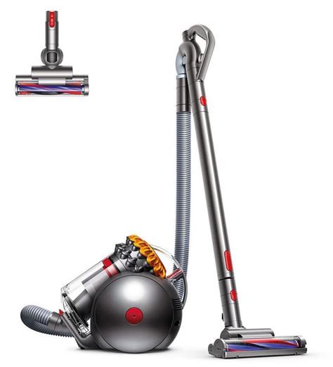 Dyson Big Ball Multi Floor Canister Vacuum (Yellow/Iron) $230 + Free ...