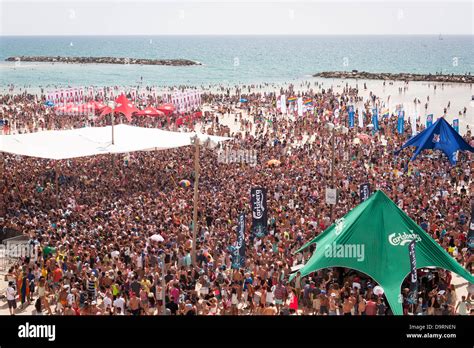 Tel Aviv Beach Party High Resolution Stock Photography and Images - Alamy