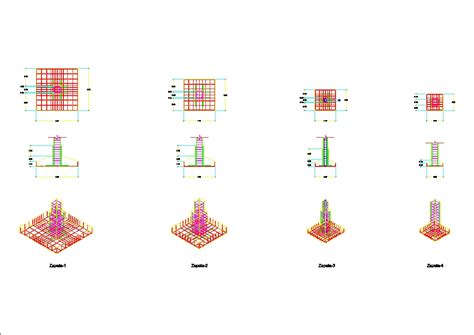 Zapatas Estructura En Autocad Descargar Cad Kb Bibliocad | Hot Sex Picture