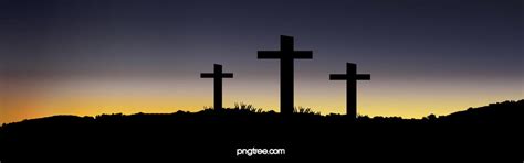 Easter Background, Easter, Cross, Sunset Background Image for Free Download