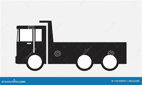 White Dump Truck. 3d Render Royalty-Free Stock Photography ...