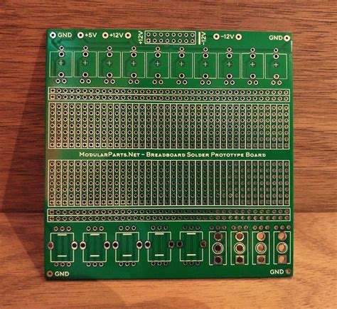 Solder Breadboard PCB - Tips on modular synthesizers